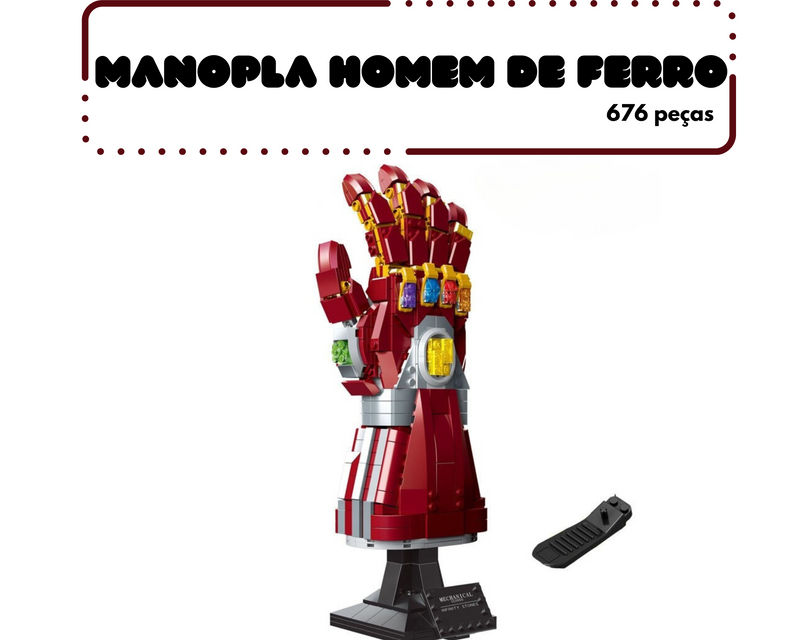 Blocks Toys: Manopla do Infinito